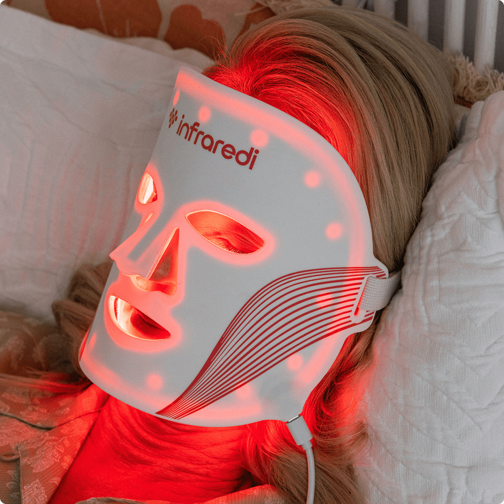 Infraredi LED Light Therapy Mask Light Therapy Lamps Infraredi